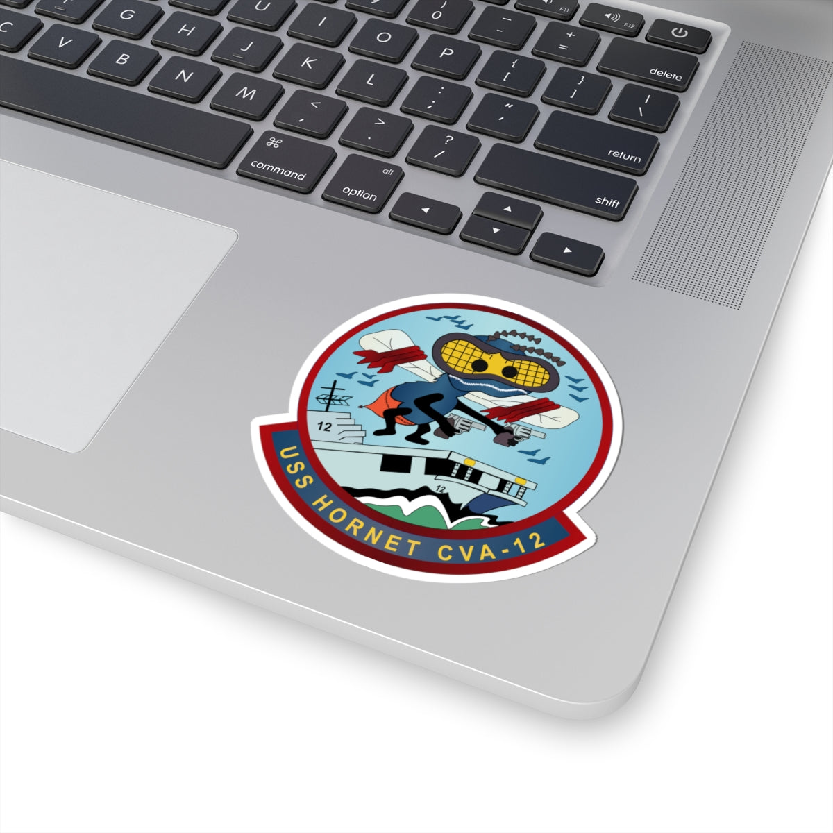 Kiss-Cut Stickers - Navy - USS Hornet (CV-12) wo Txt