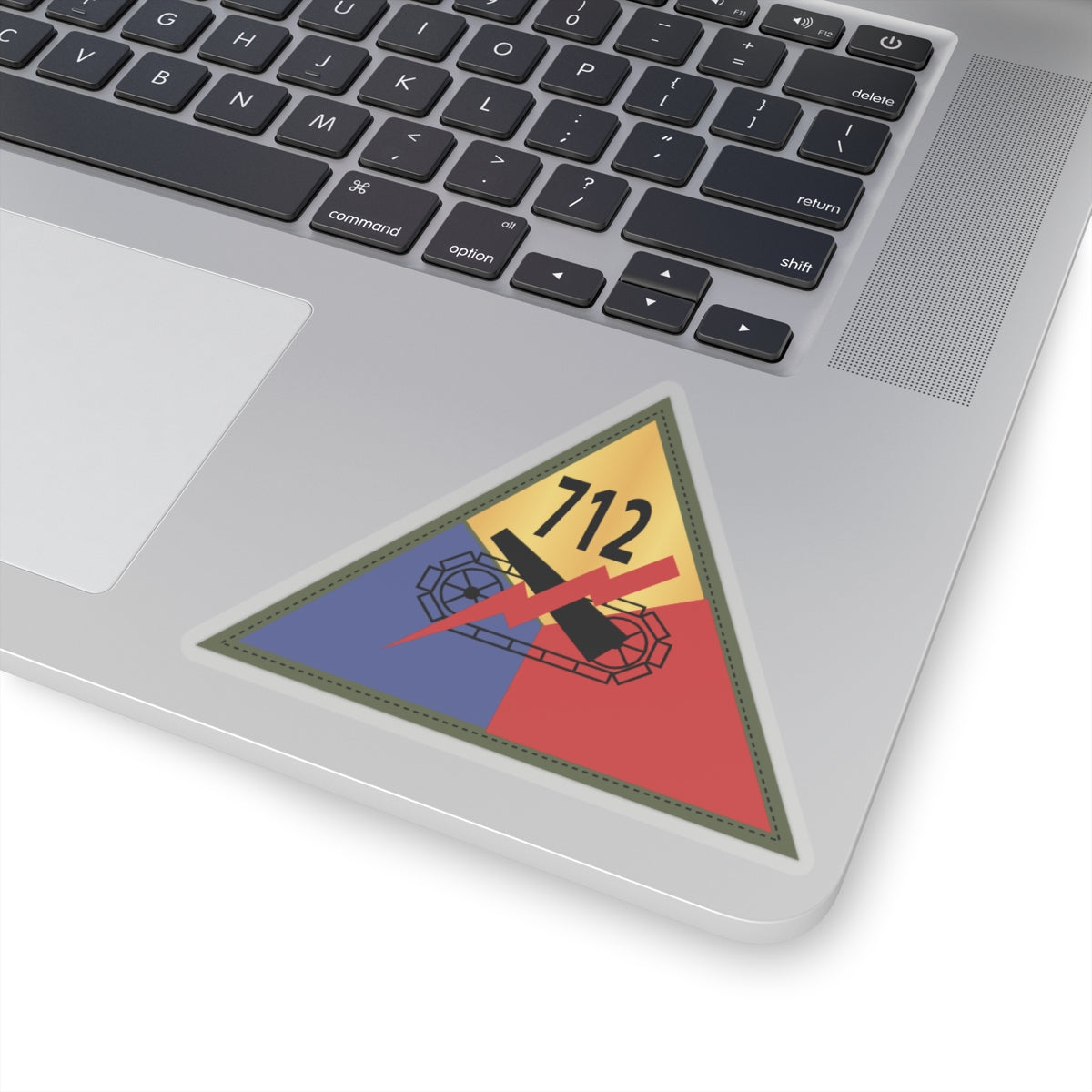Kiss-Cut Stickers - 712th Tank Battalion SSI