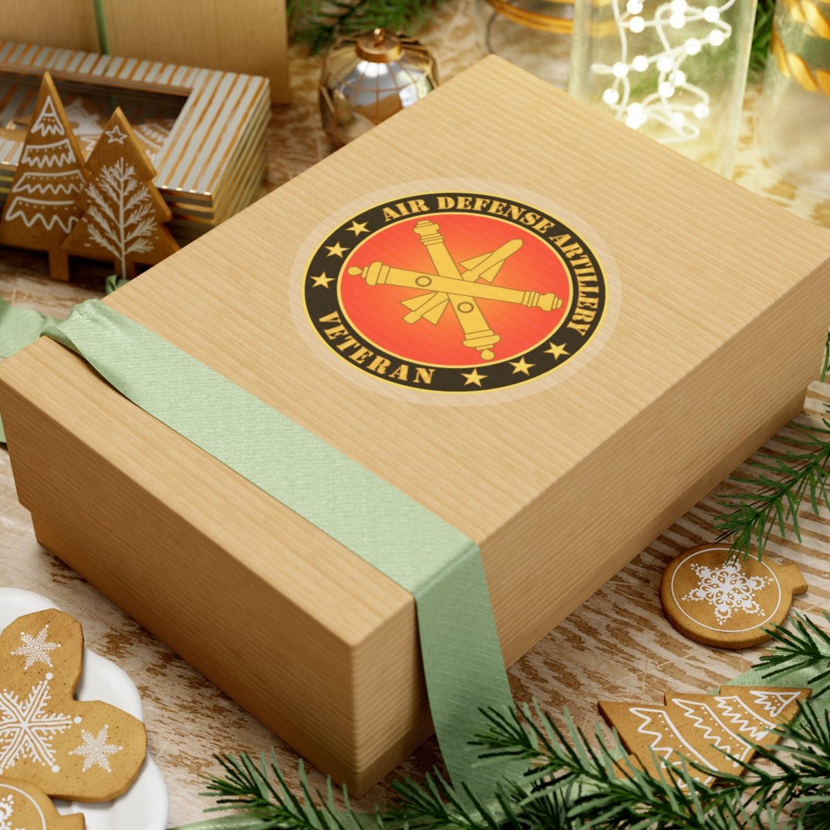 Kiss-Cut Stickers - Air Defense Artillery Veteran