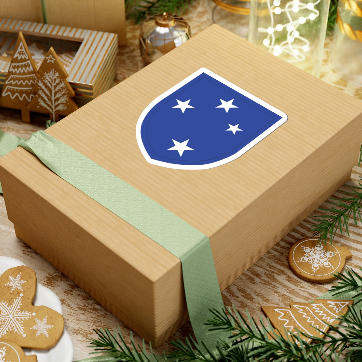 Kiss-Cut Stickers - SSI - 23d Infantry Division X 300