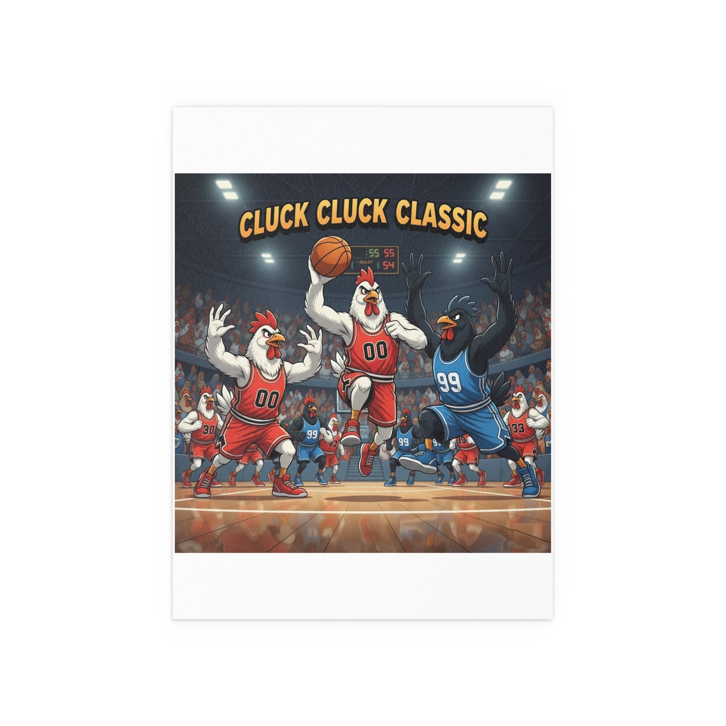 Indoor and Outdoor Silk Posters - Chicken Classic