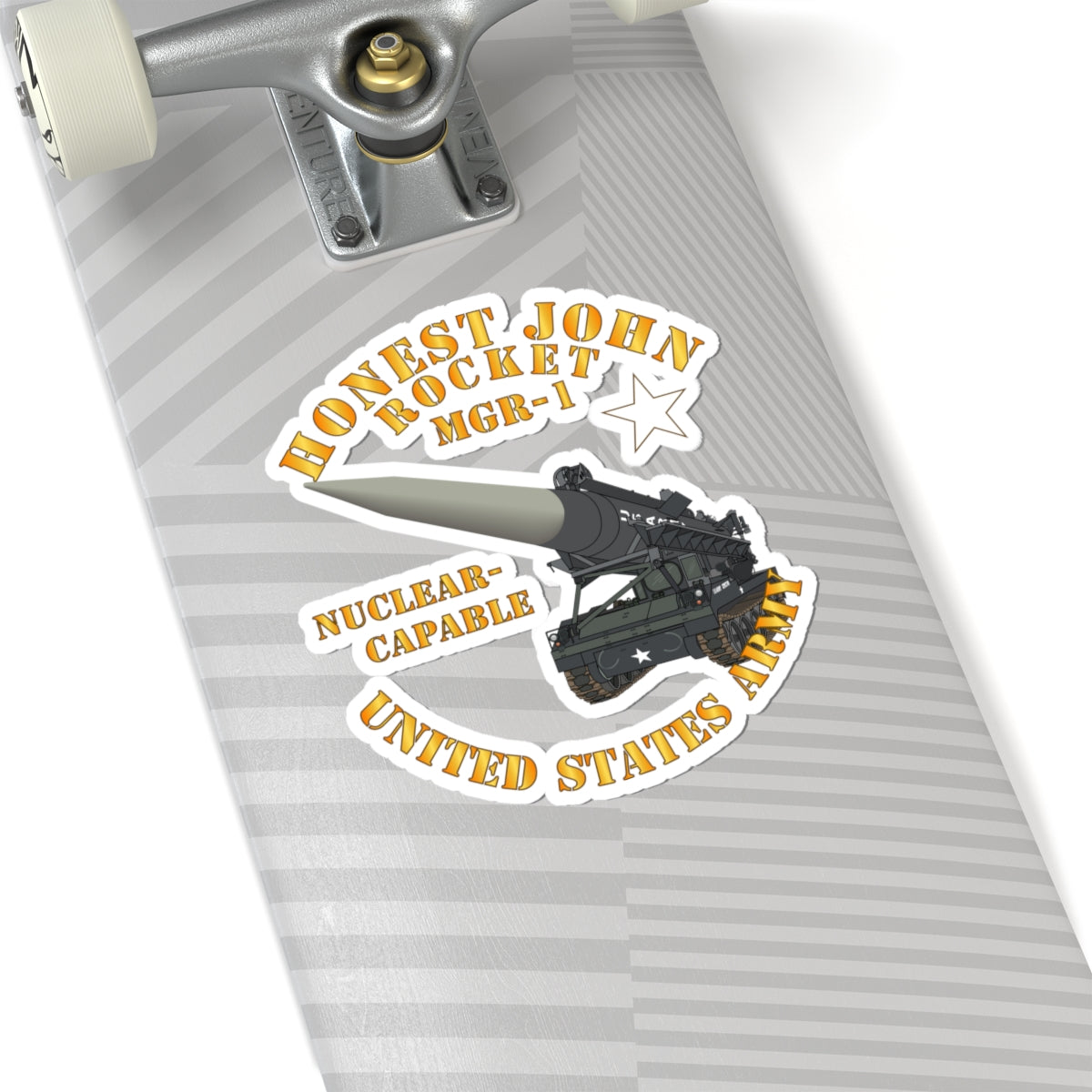 Kiss-Cut Stickers - Artillery - Honest John Rocket - MGR1
