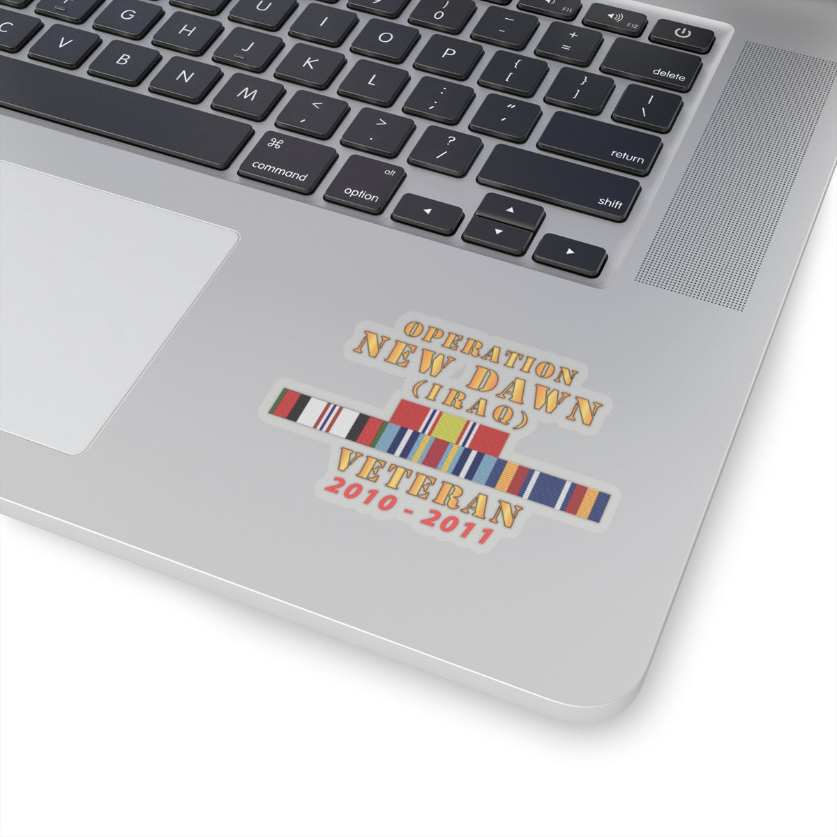 Kiss-Cut Stickers - Operation New Dawn Service Ribbon Bar w GWT - Iraq (2010 - 2011) X 300