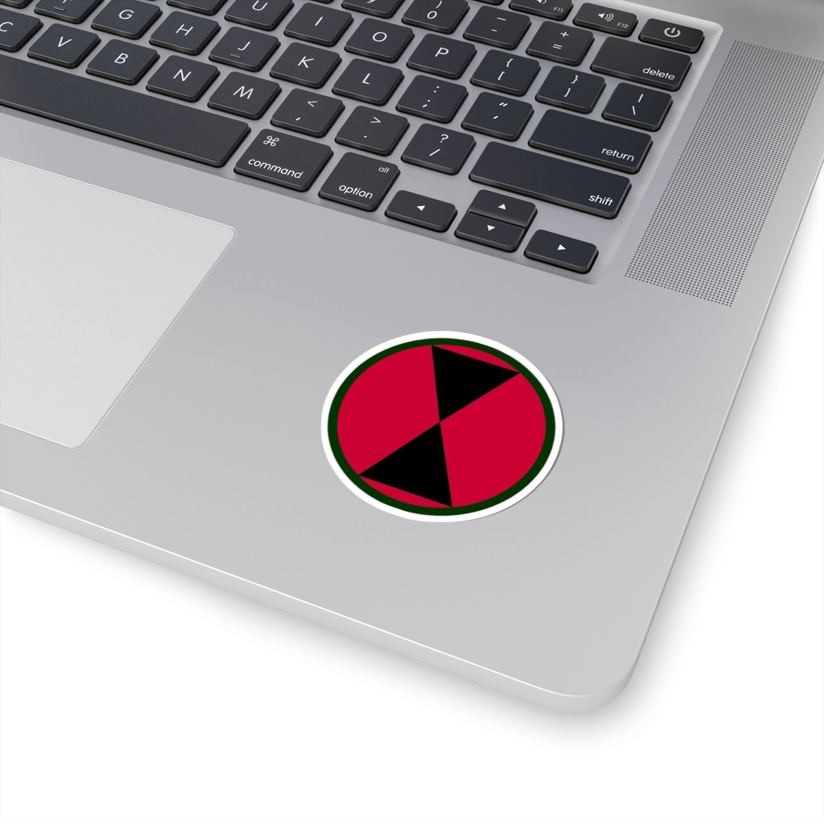 A kiss-Cut Stickers depicting the 7th Infantry Division