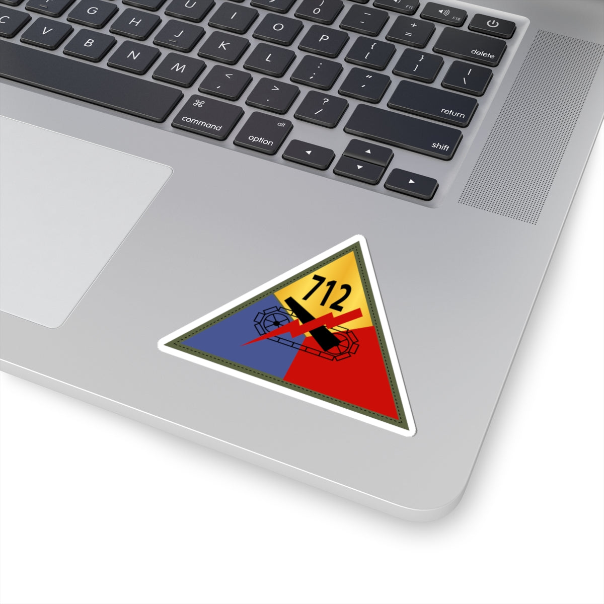 Kiss-Cut Stickers - 712th Tank Battalion SSI