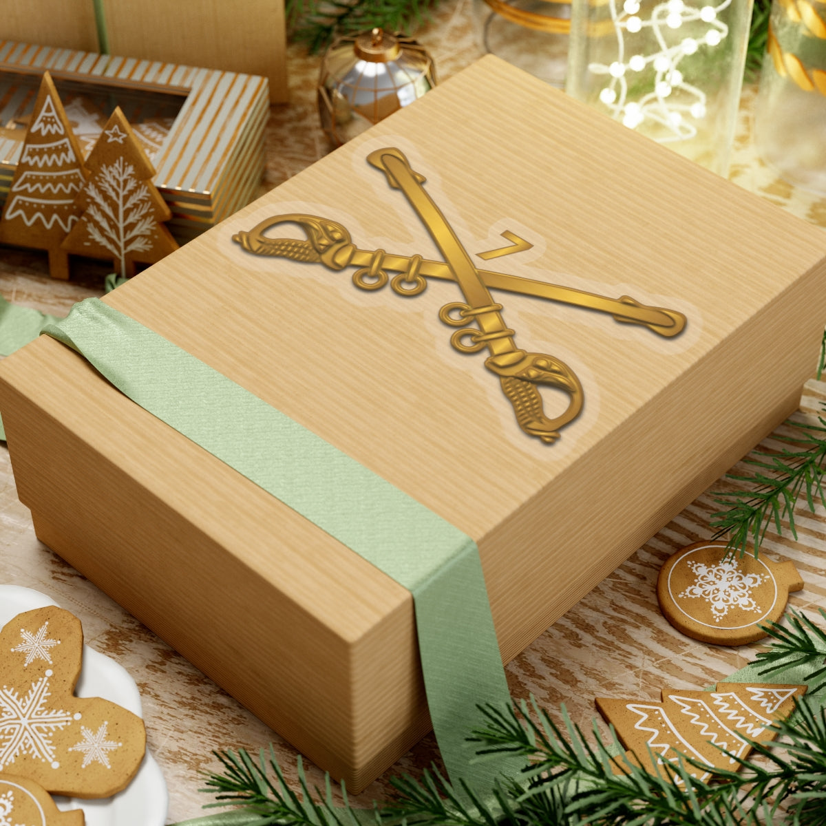 Kiss-Cut Stickers - 7th Cavalry Branch wo Txt