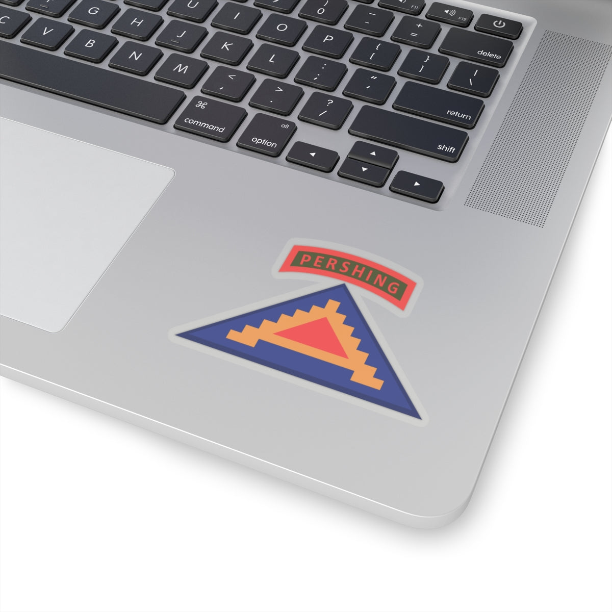 Kiss-Cut Stickers - 56th Artillery Brigade - 7th Army w Pershing Tab wo Txt