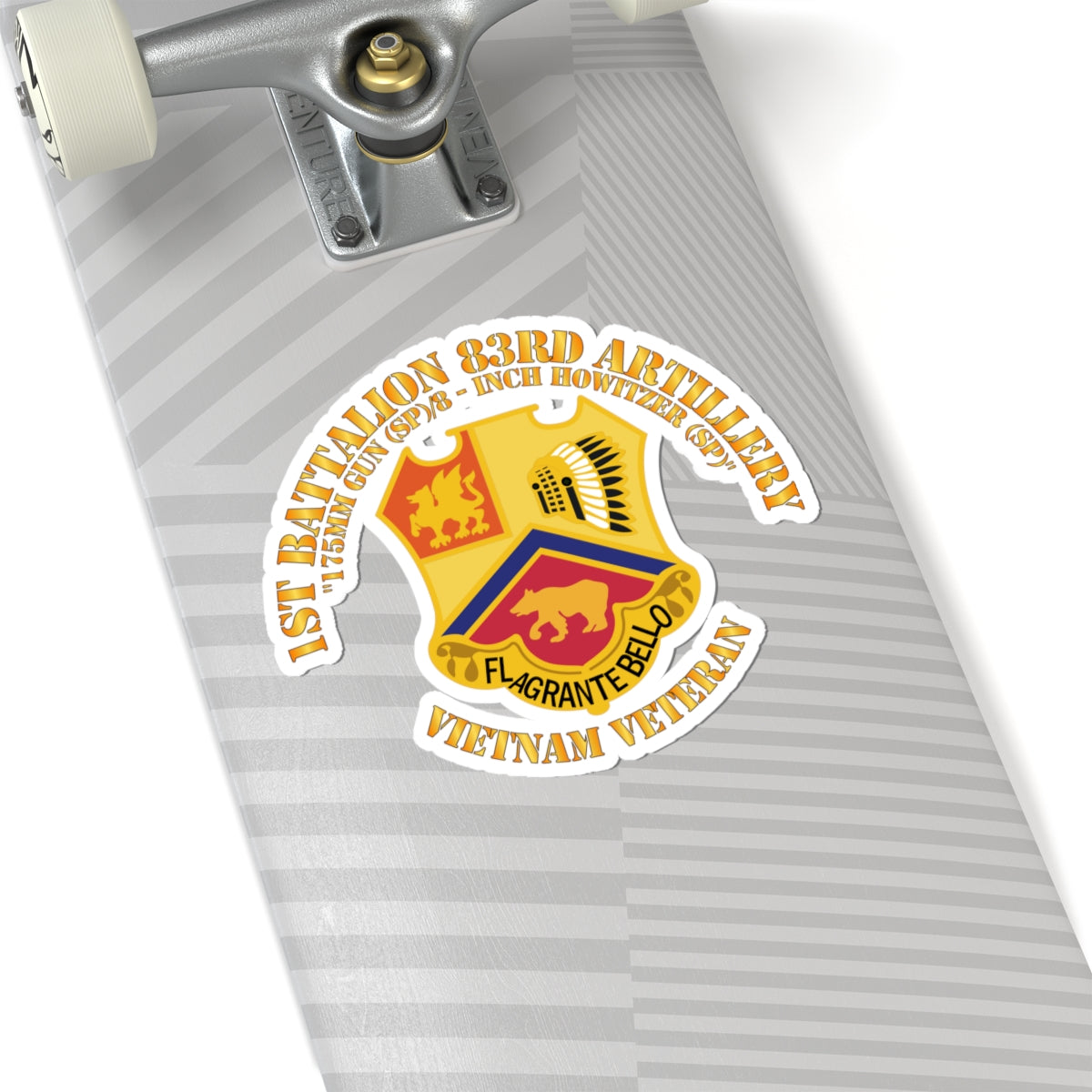 Kiss-Cut Stickers - 1st Bn 83rd Artillery - Vietnam Veteran