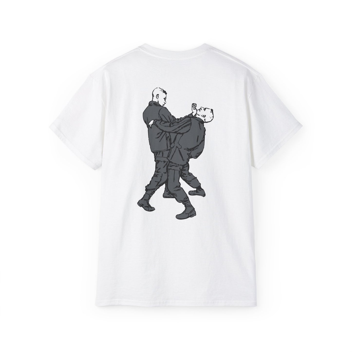 Unisex Ultra Cotton Tee - Palm-Heel Strike to Chin X 300