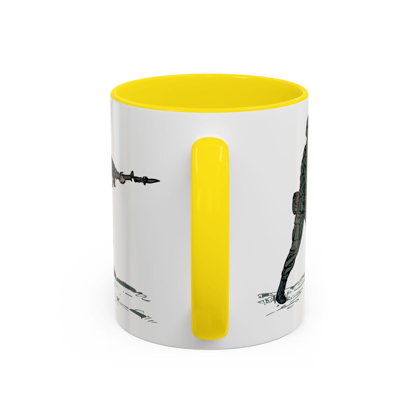 Accent Coffee Mug (11oz & 15oz) - Bayonet Training-Modified Thrust X 300