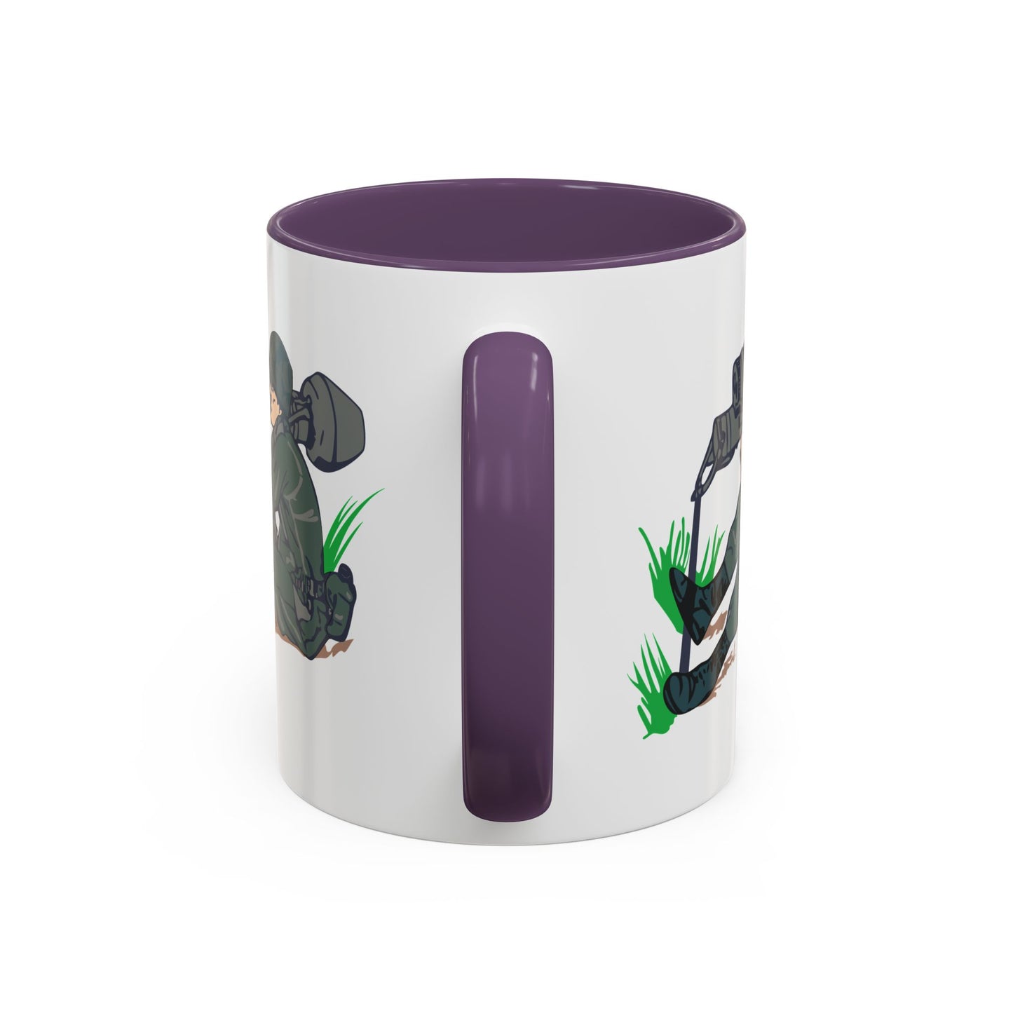 Accent Coffee Mug (11oz & 15oz) - Anti Armor M47 Dragon X 300