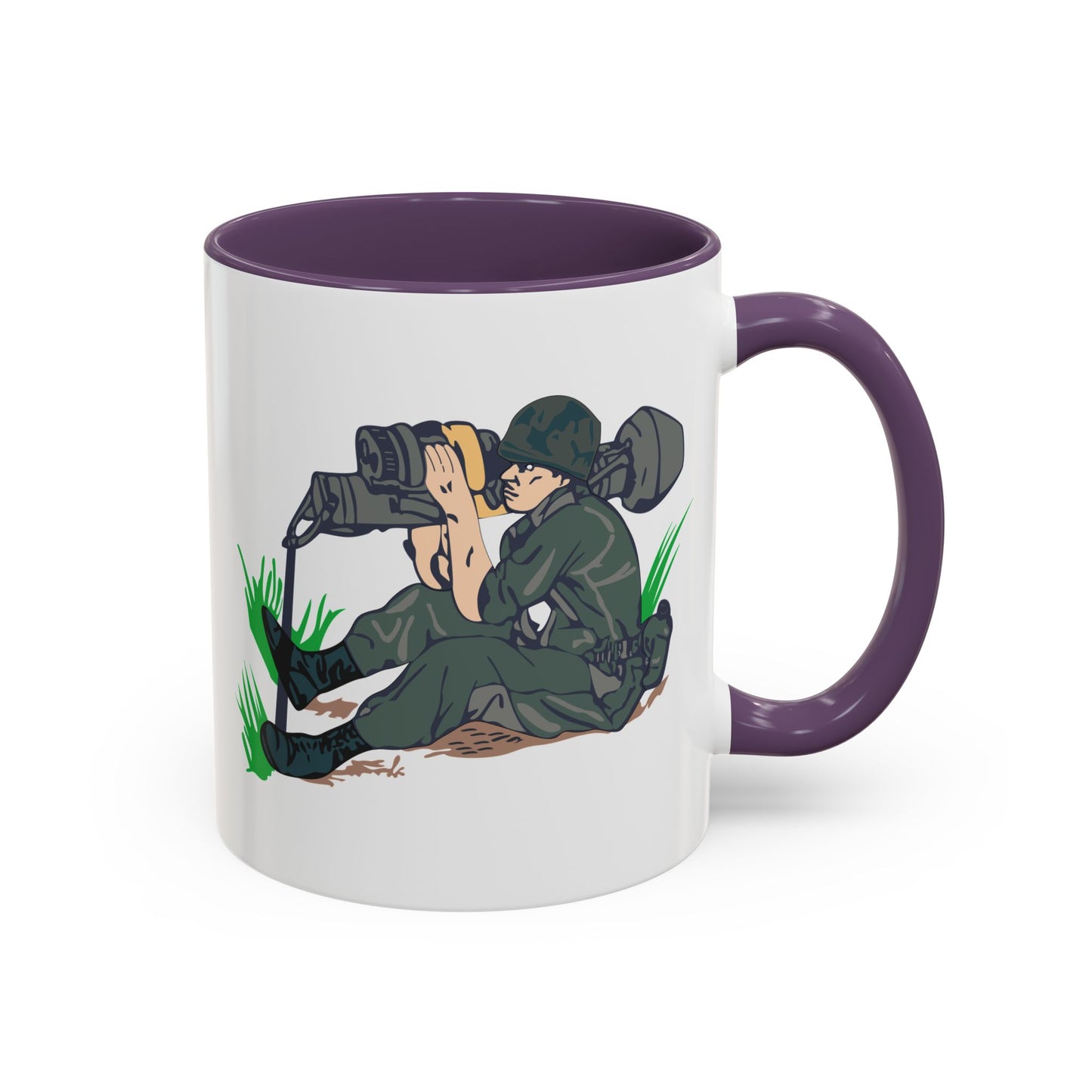 Accent Coffee Mug (11oz & 15oz) - Anti Armor M47 Dragon X 300