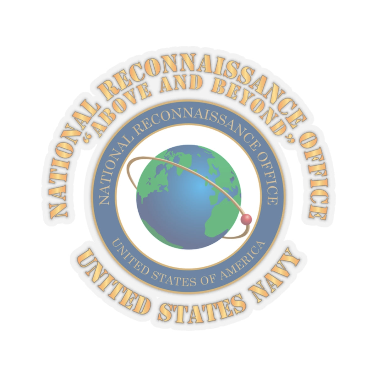 Kiss-Cut Stickers - National Reconnaissance Office (NRO) X 300