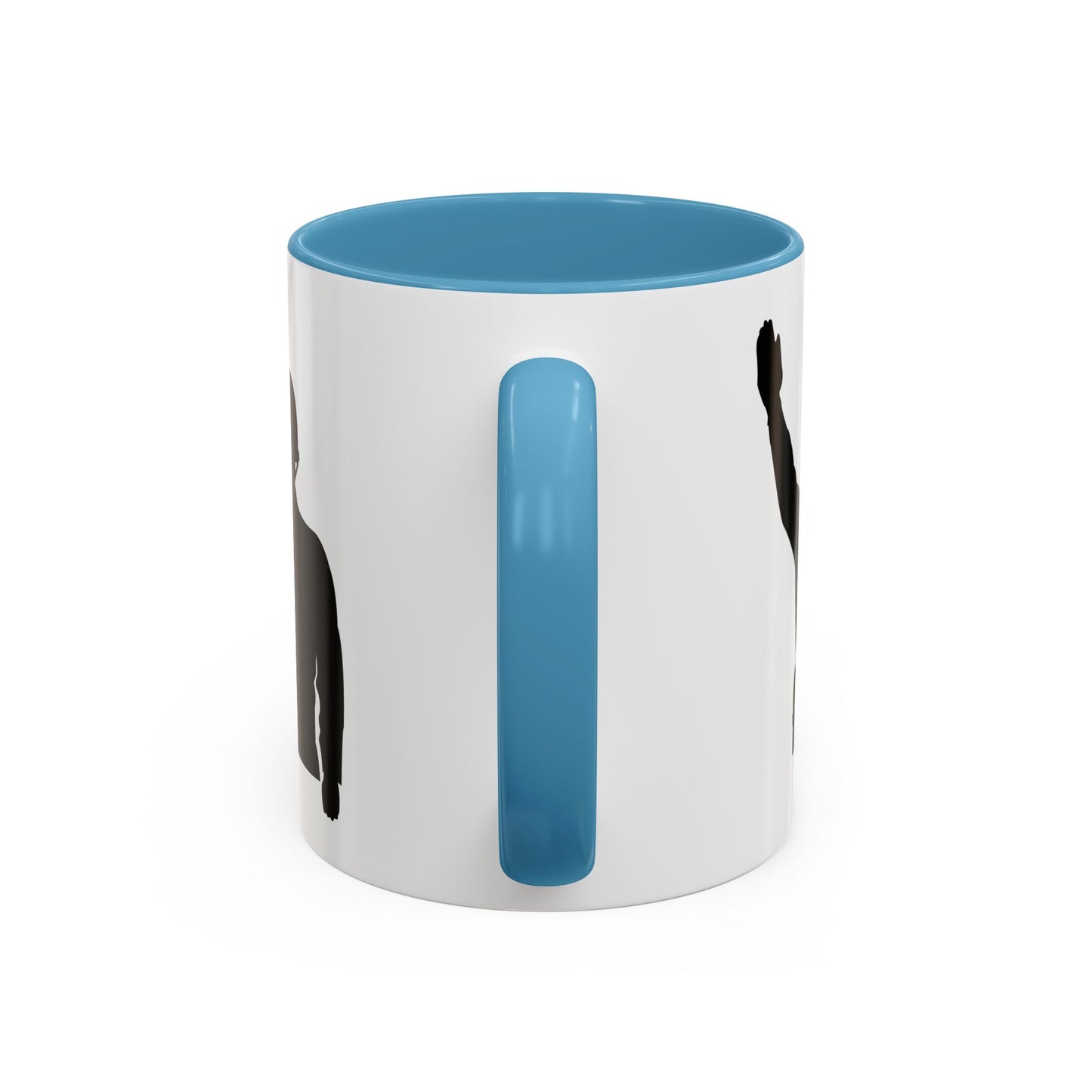 Accent Coffee Mug (11oz & 15oz) - Army - Soldier - Halt - Silhouette X 300