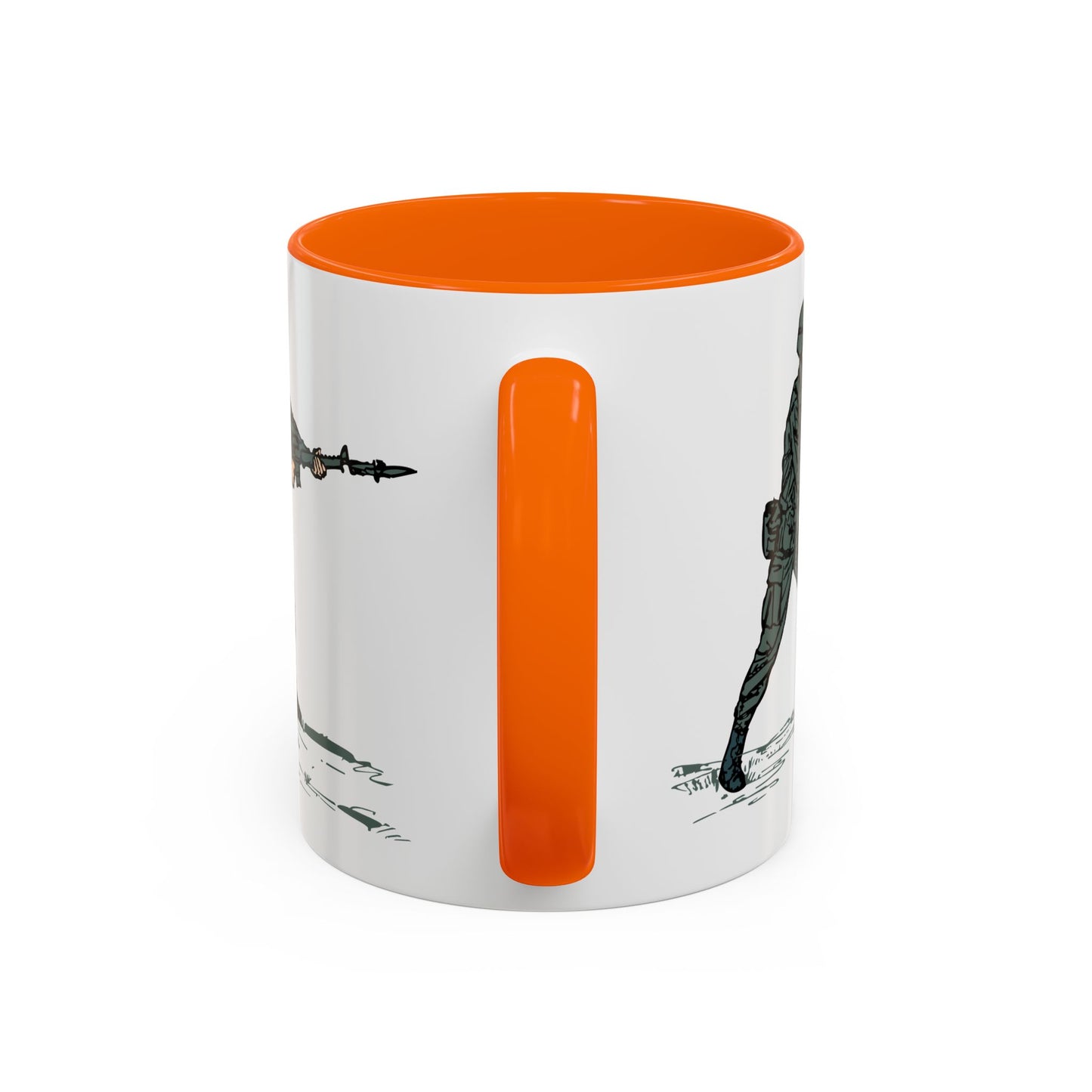 Accent Coffee Mug (11oz & 15oz) - Bayonet Training-Modified Thrust X 300