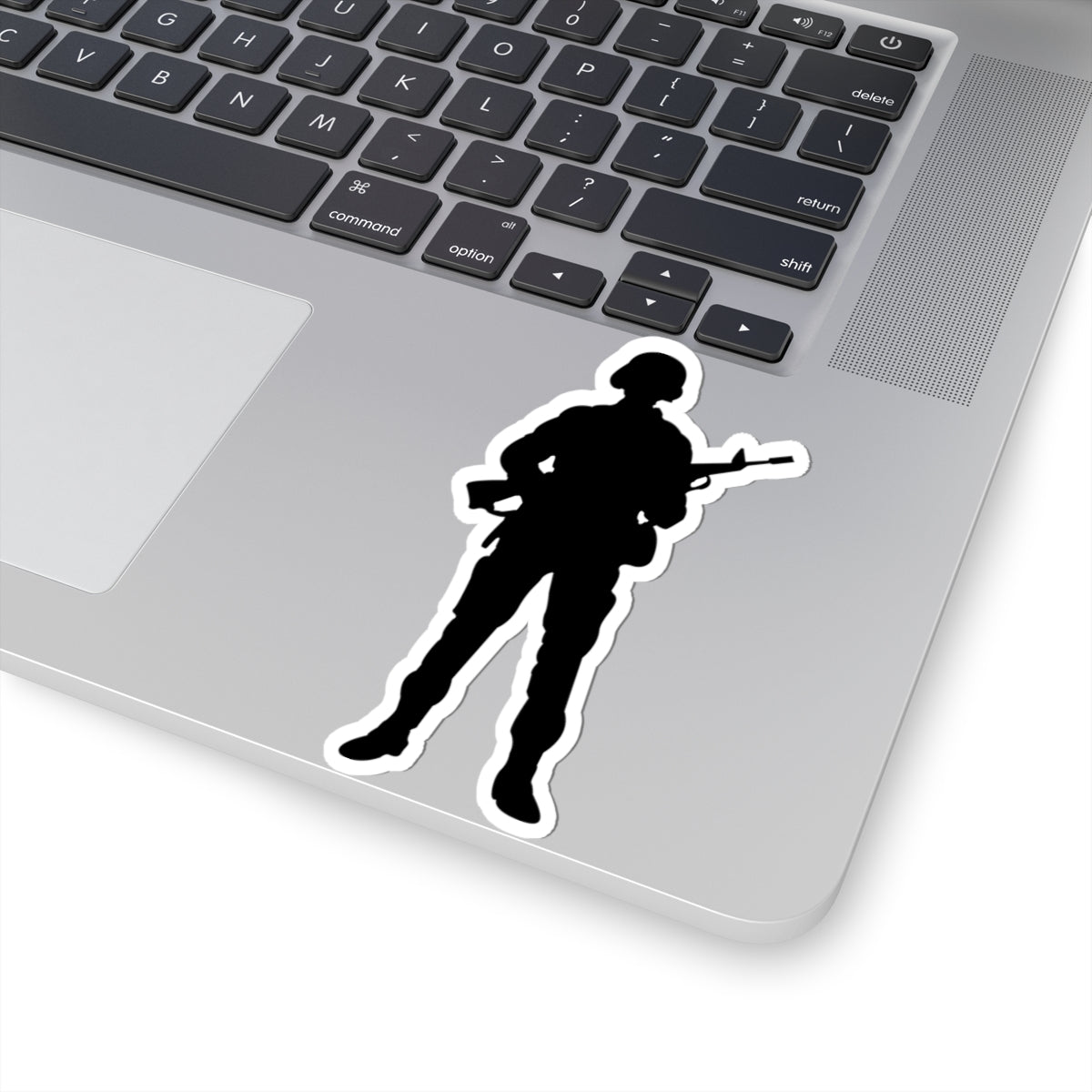 Kiss-Cut Stickers - Army - Soldier - Silhouette X 300