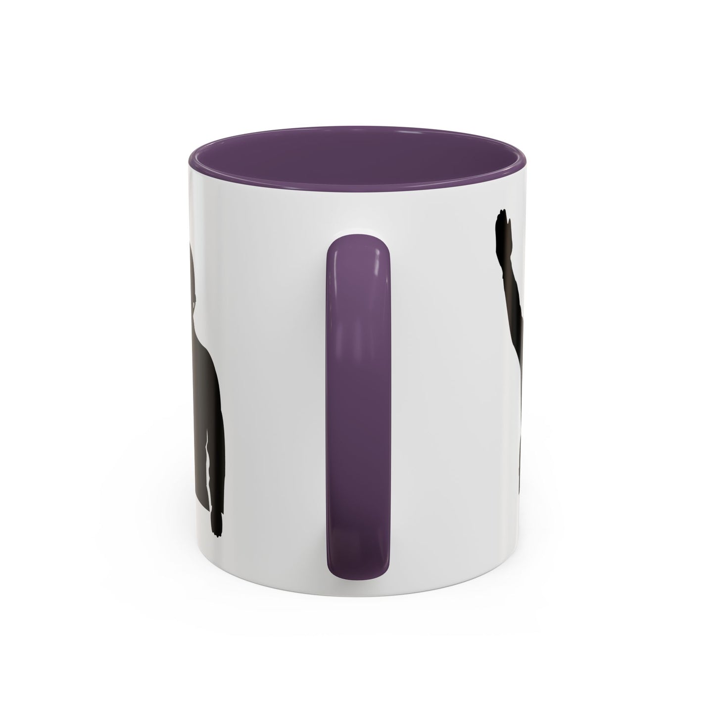 Accent Coffee Mug (11oz & 15oz) - Army - Soldier - Halt - Silhouette X 300