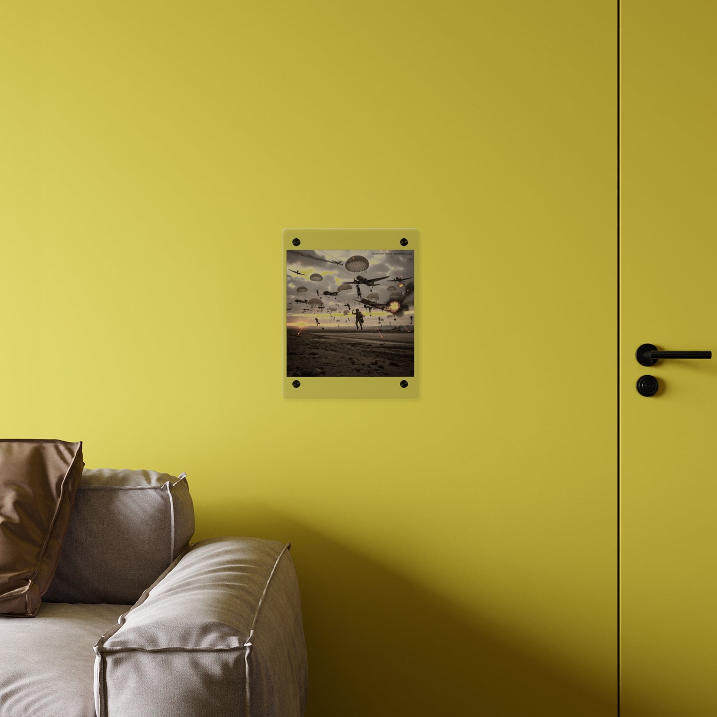 Acrylic Wall Art Panel - Operation Torch Nov 1942