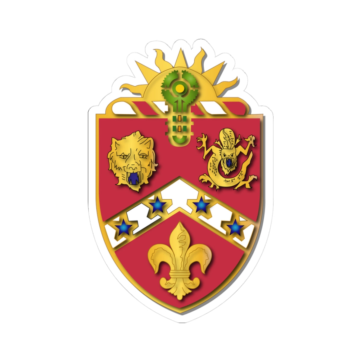 Kiss-Cut Stickers - 3rd Field Artillery Regiment wo Txt