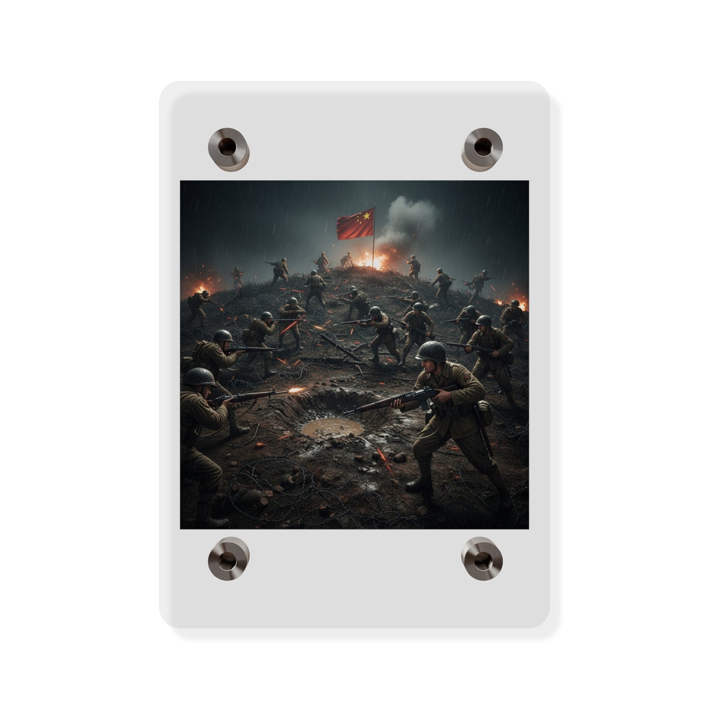 Acrylic Wall Art Panel - PorkChop Hill - Korean War