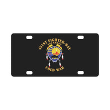 Load image into Gallery viewer, 451st Fighter-Day Squadron - Cold War X 300 Classic License Plate
