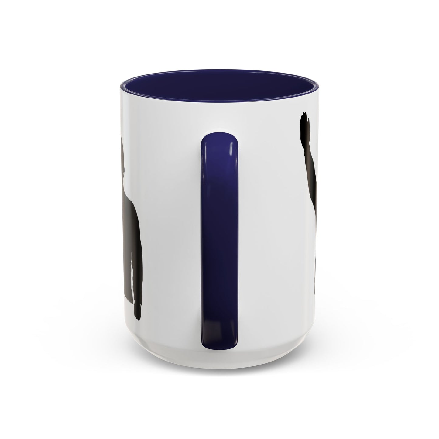 Accent Coffee Mug (11oz & 15oz) - Army - Soldier - Halt - Silhouette X 300