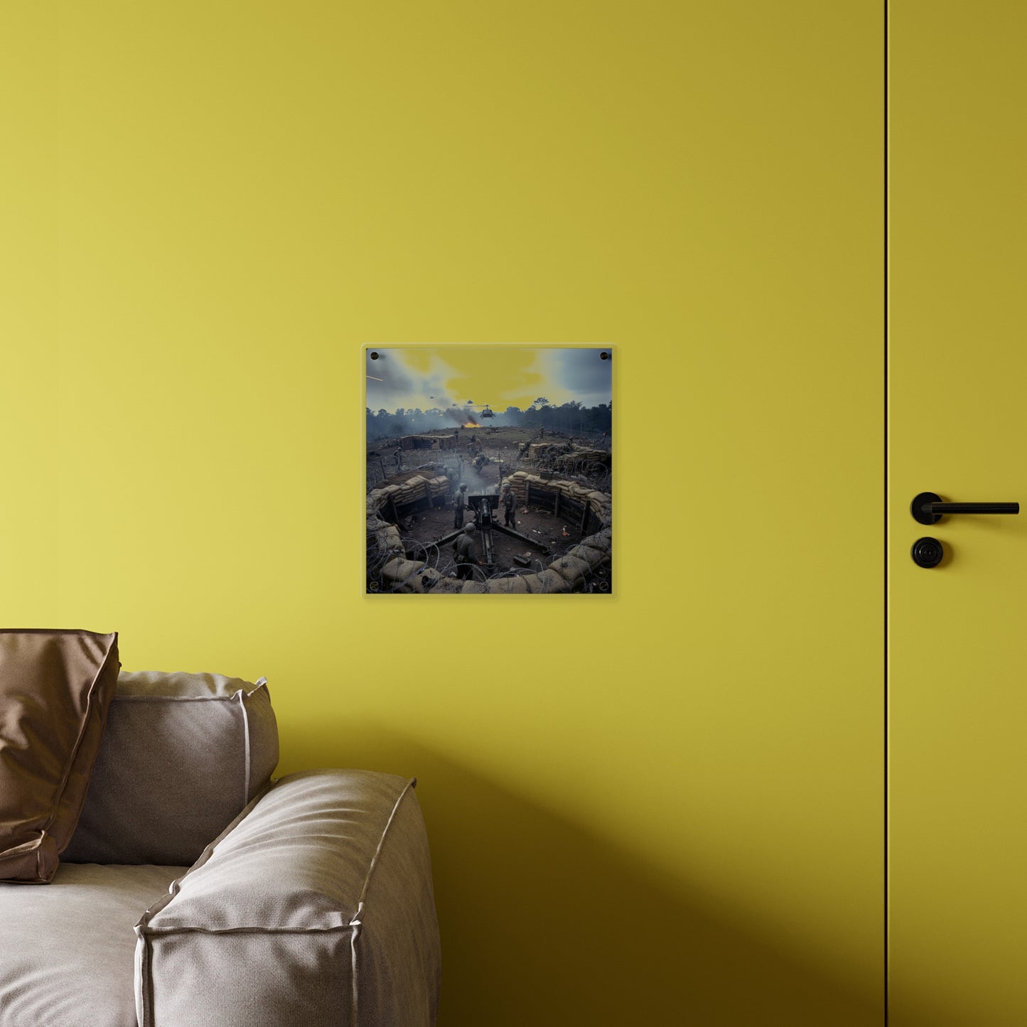 Acrylic Wall Art Panel - FSB Ripcord Siege - 1970