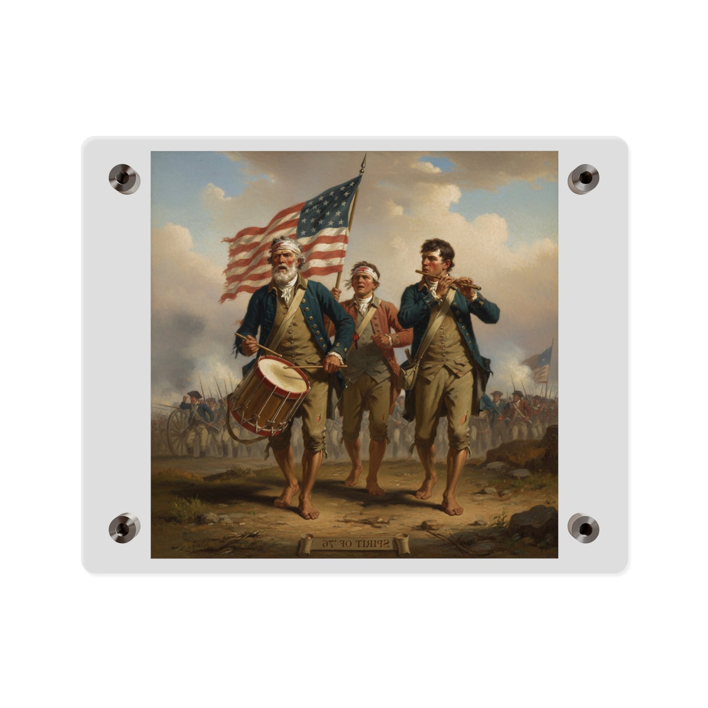 Acrylic Wall Art Panel - Spirit of 76