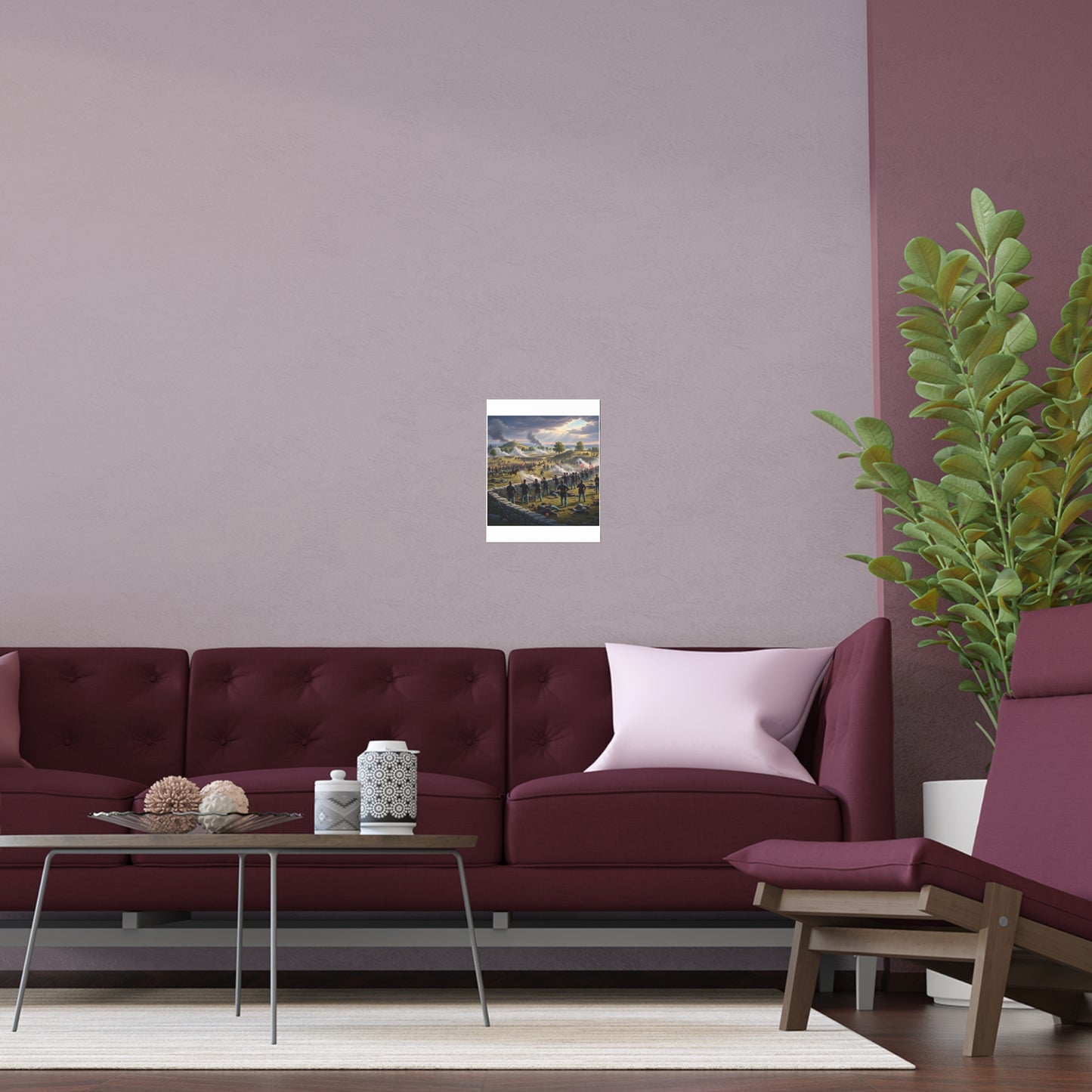 Indoor and Outdoor Silk Posters - Battle of Gettysburg