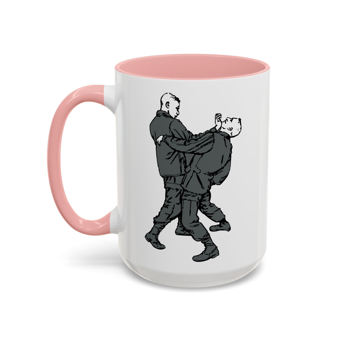 Accent Coffee Mug (11oz & 15oz) - Palm-Heel Strike to Chin X 300