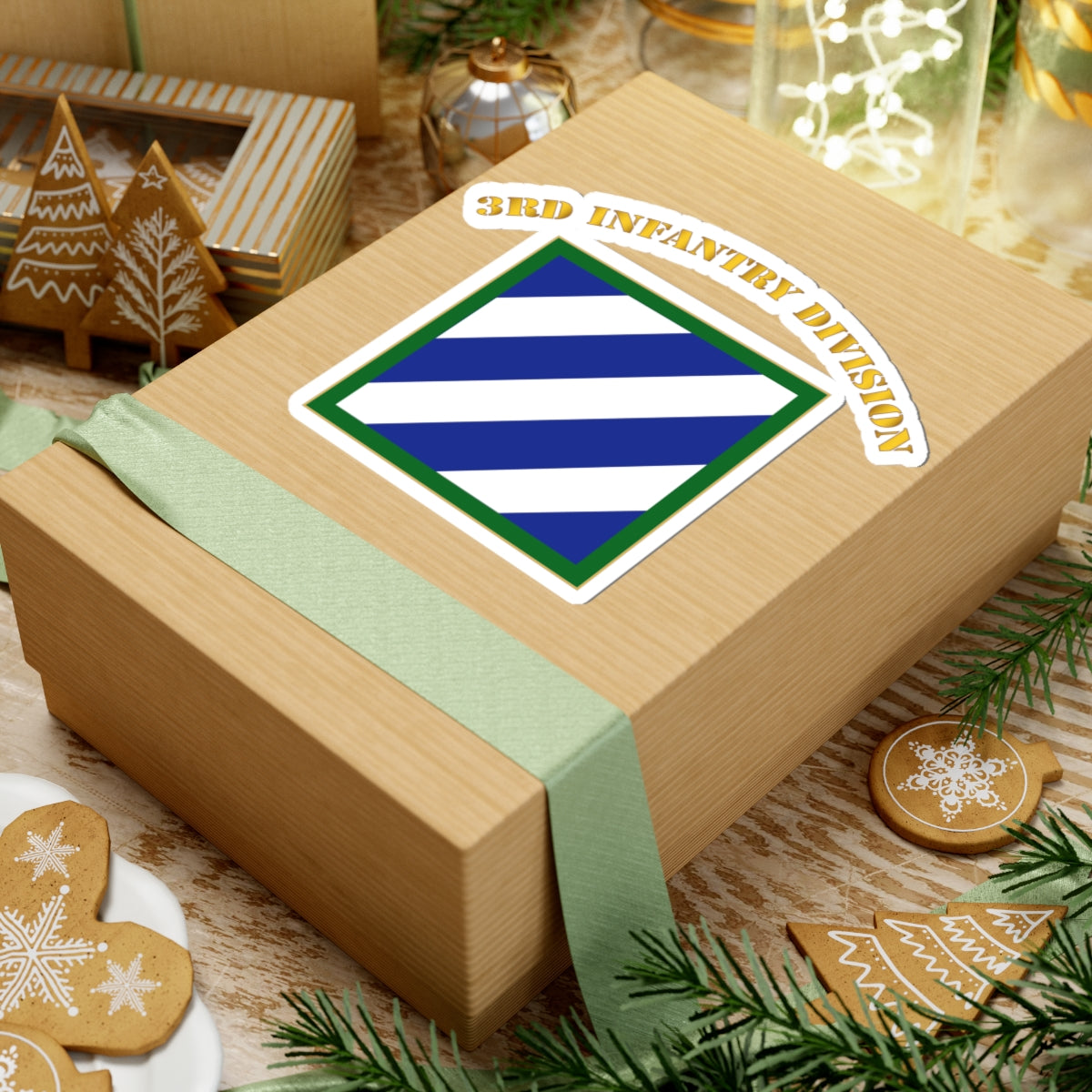 Kiss-Cut Stickers - 3rd Infantry Division