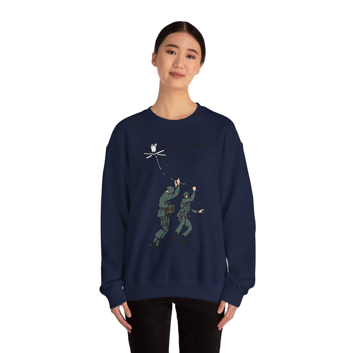 Crewneck Sweatshirt - Airborne - Lateral Drift Trainer X 300