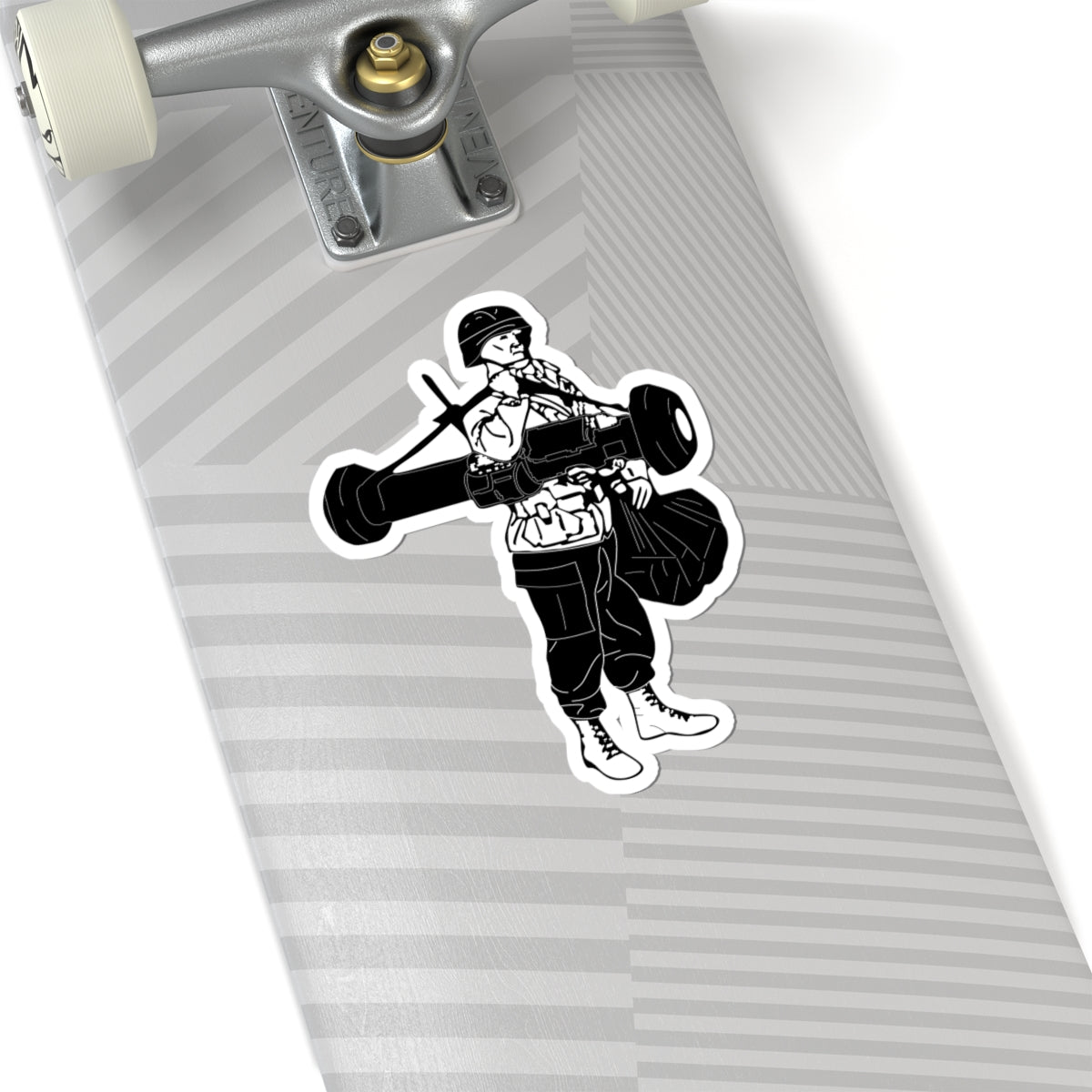 Kiss-Cut Stickers - Ant Armor Javelin Move - BW X 300