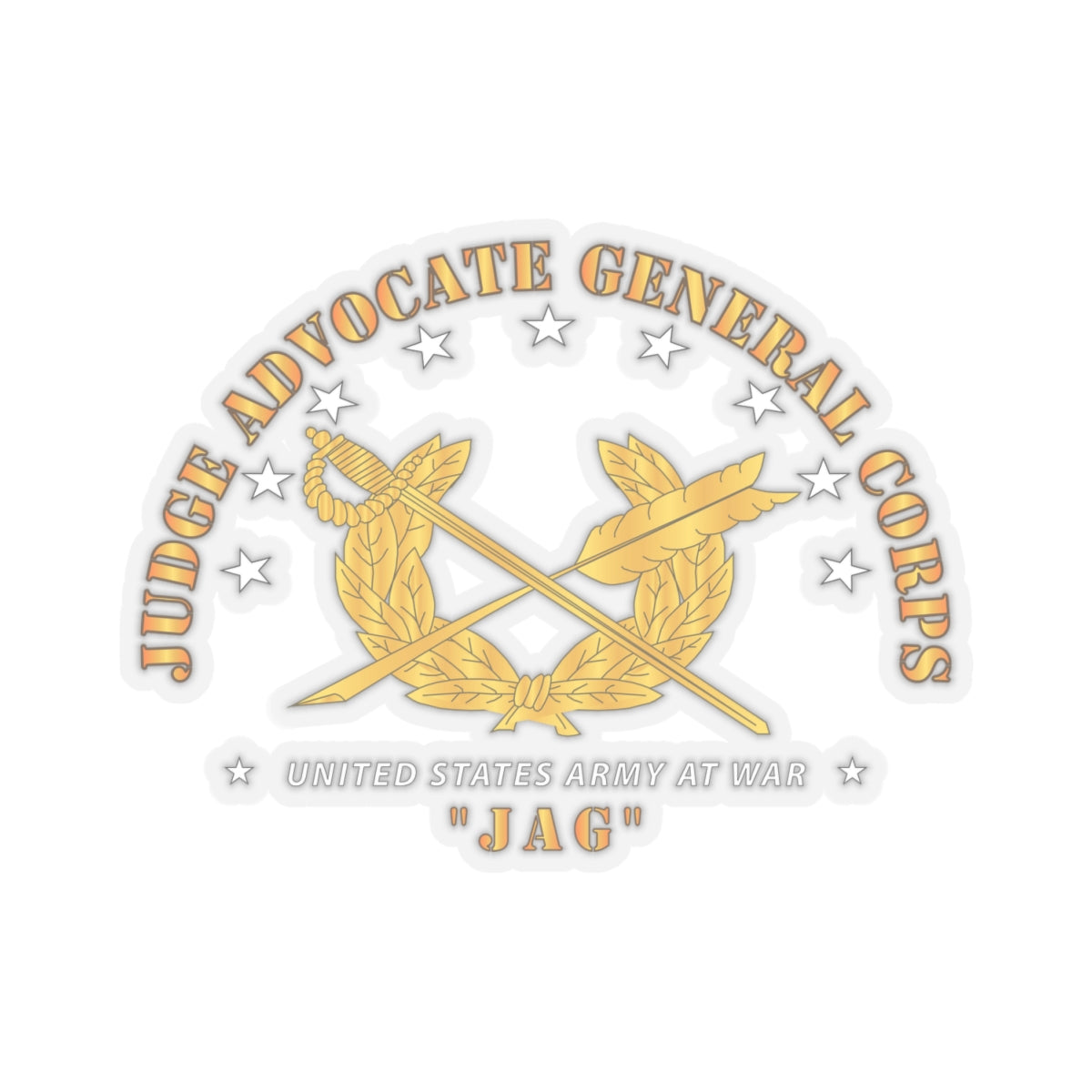 Kiss-Cut Stickers - JAG Branch