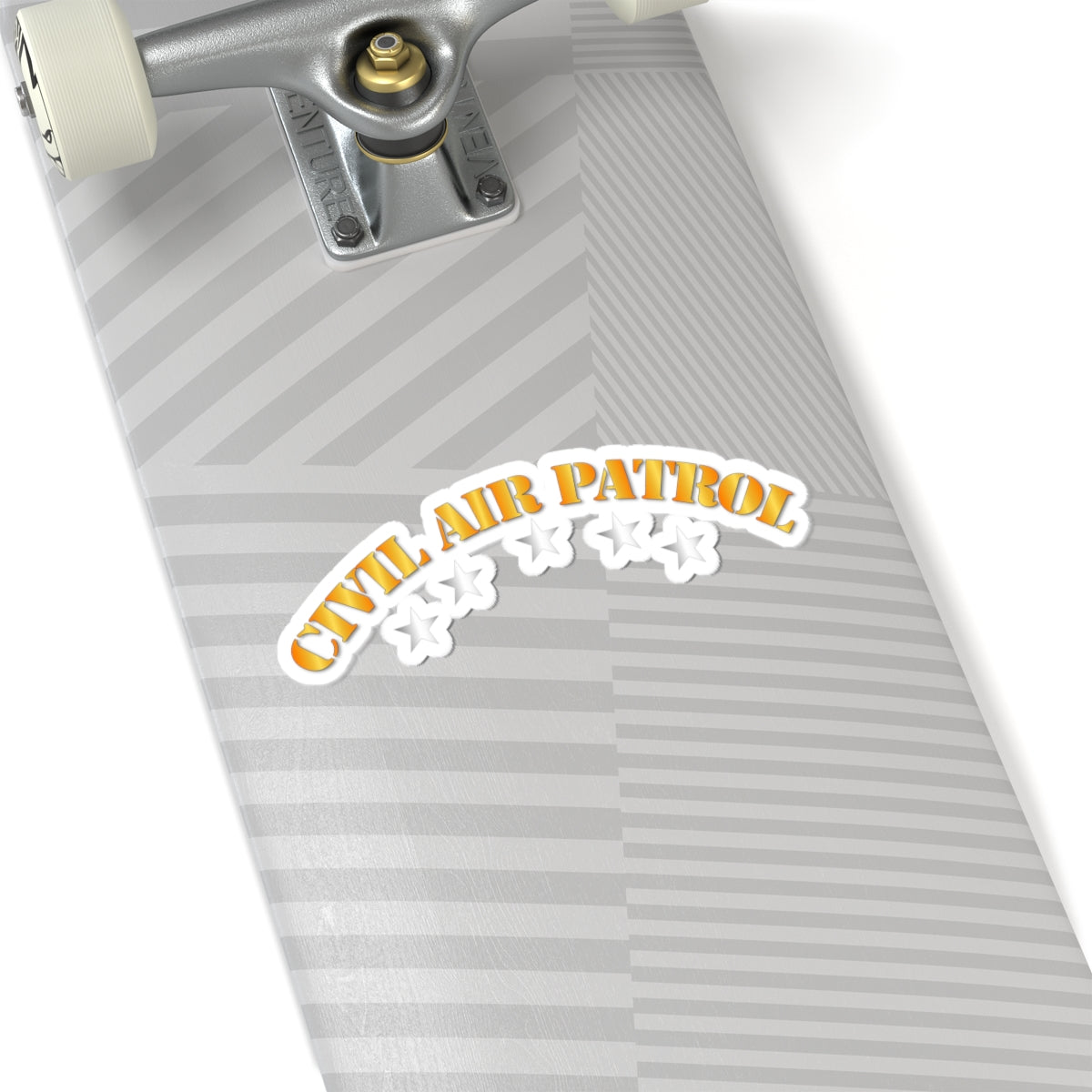 Kiss-Cut Stickers - CAP - Civil Air Patrol w Silver Stars