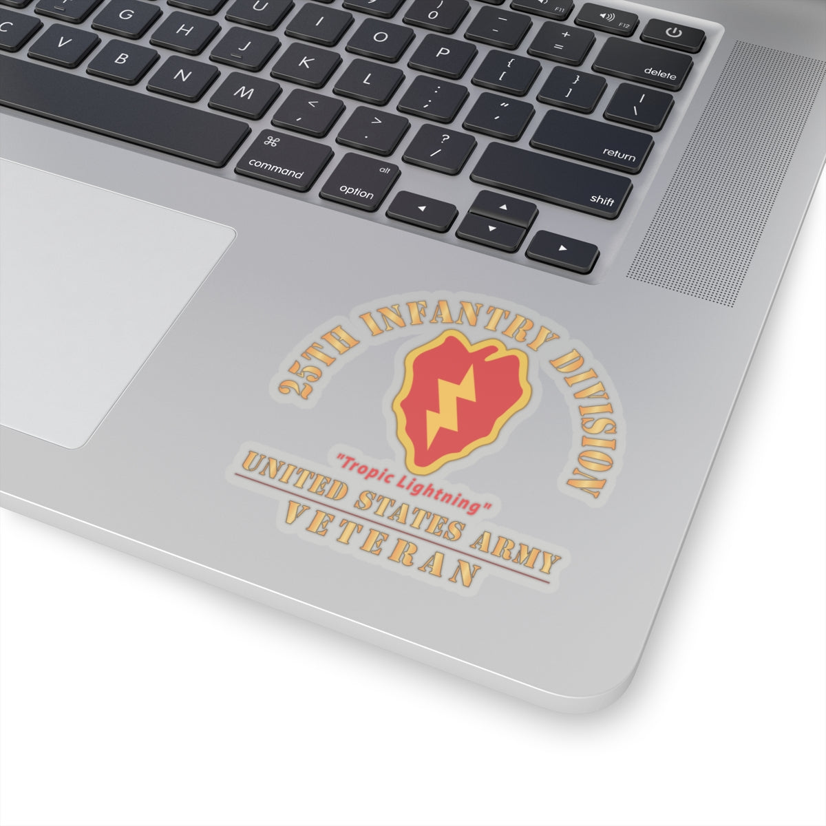 Kiss-Cut Stickers - SSI - 25th Infantry Division - Tropic Lightning - US Army Veteran X 300