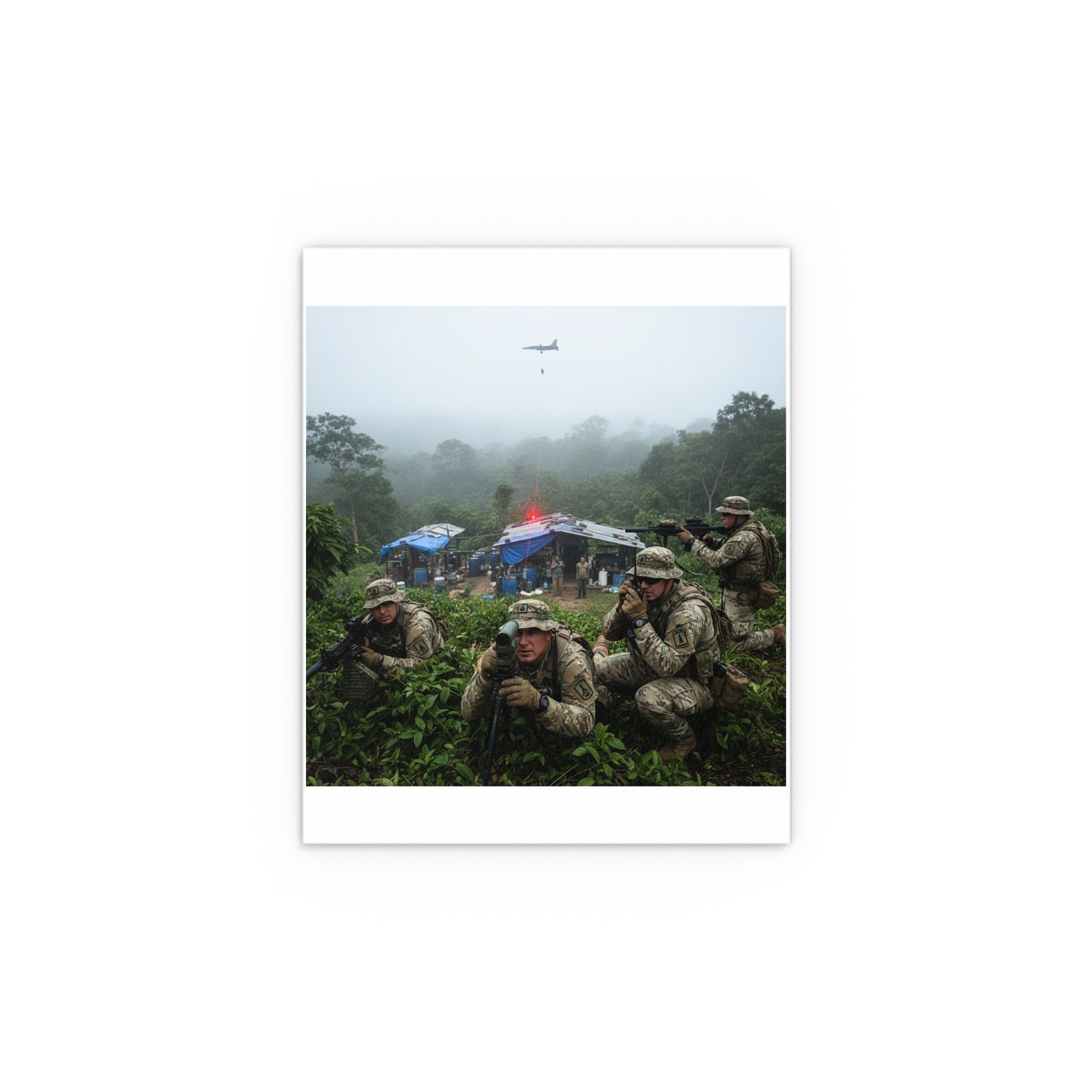 Indoor and Outdoor Silk Posters - Jungle lab