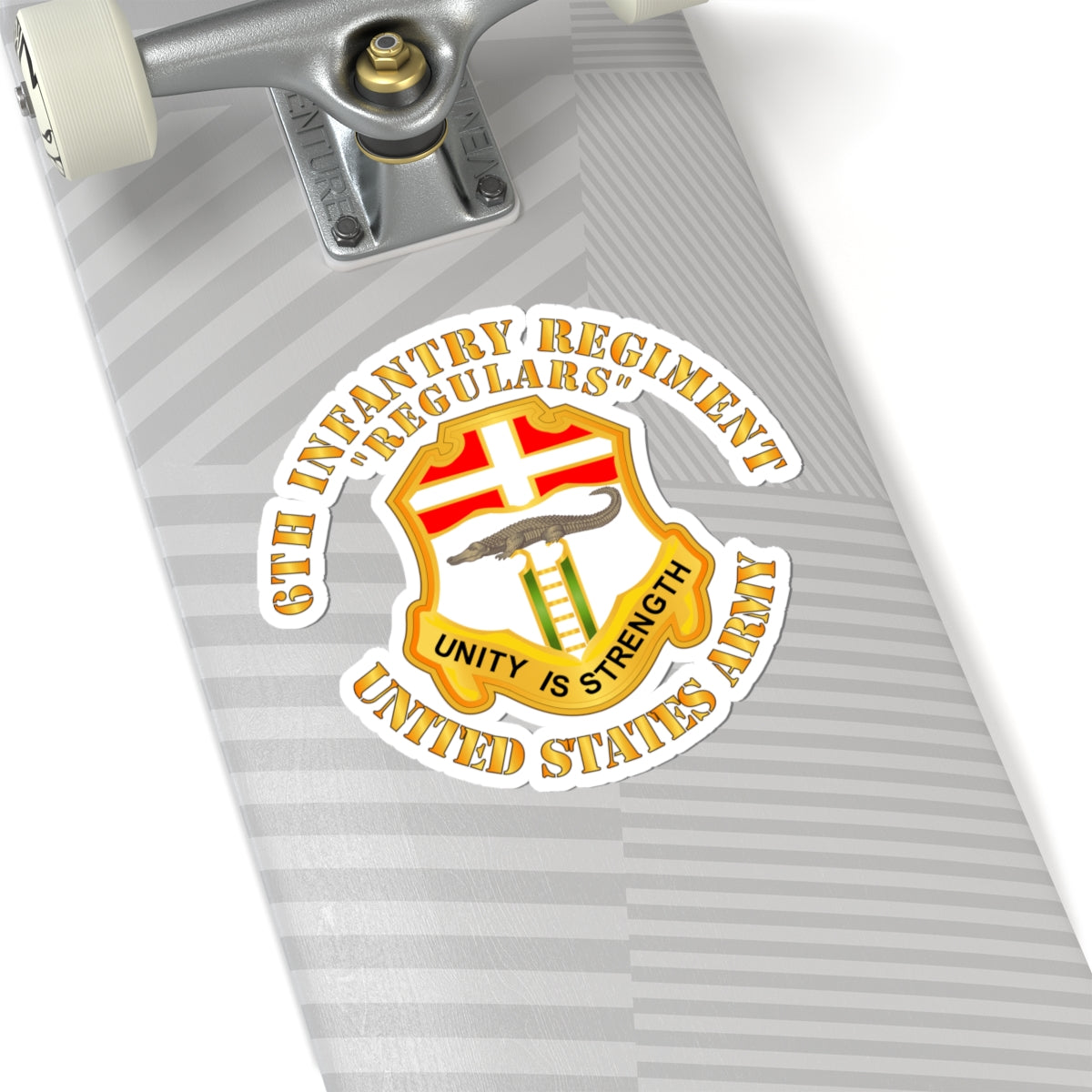 Kiss-Cut Stickers - 6th Infantry Regiment - Regulars