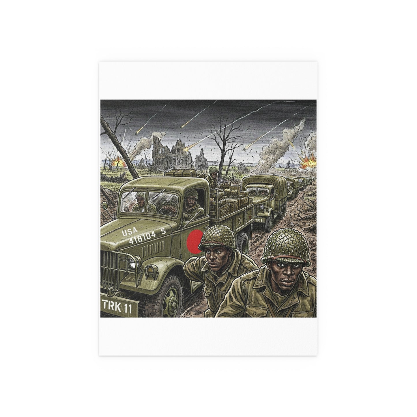 Indoor and Outdoor Silk Posters - RedBall Express w RB