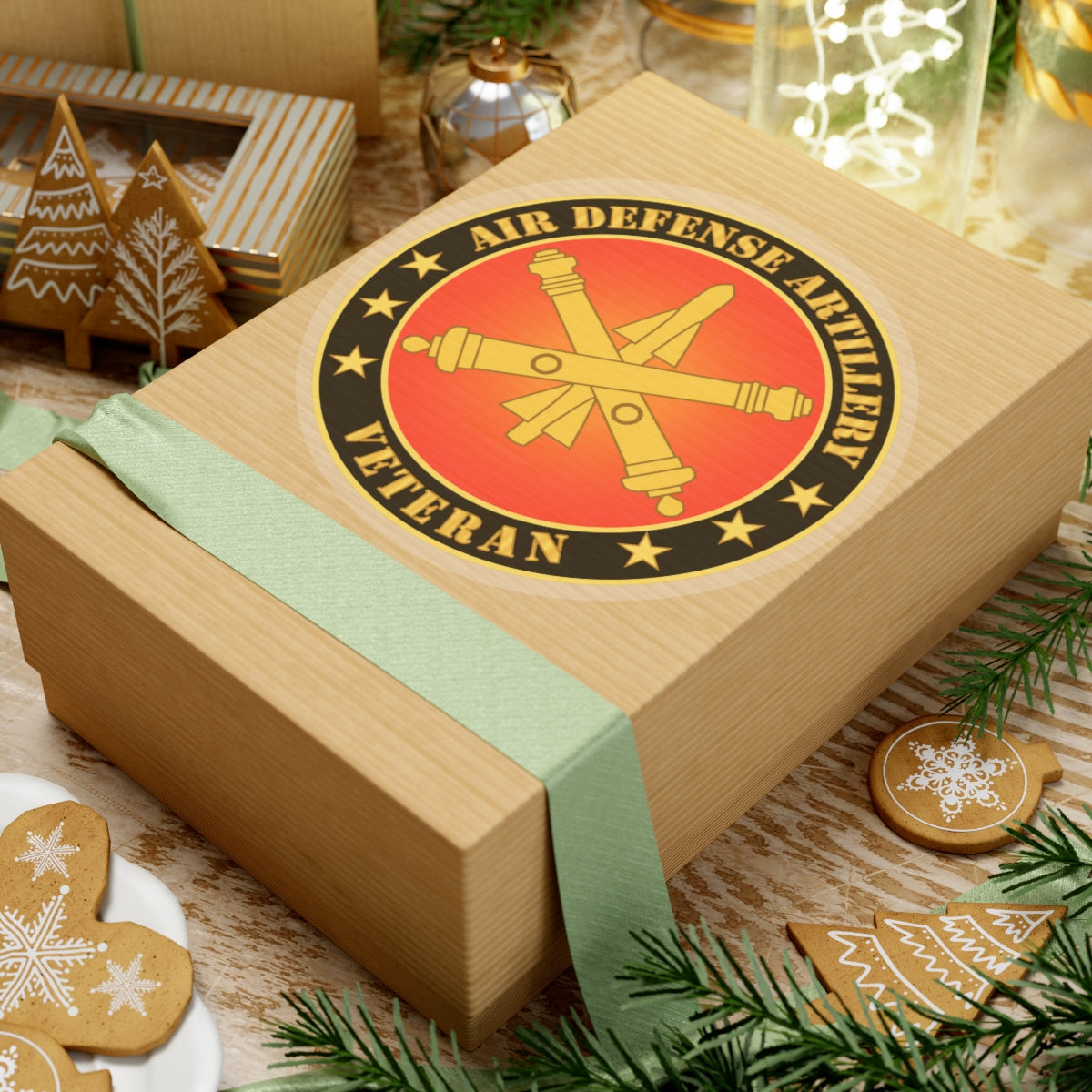 Kiss-Cut Stickers - Air Defense Artillery Veteran