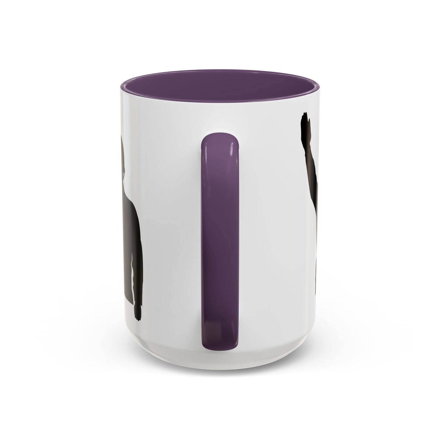 Accent Coffee Mug (11oz & 15oz) - Army - Soldier - Halt - Silhouette X 300