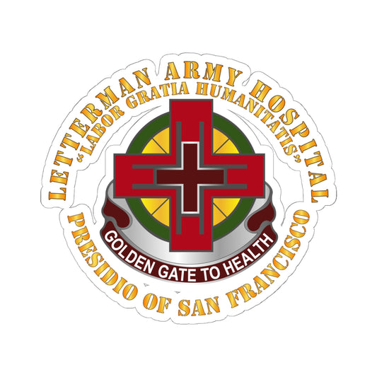 Kiss-Cut Stickers - Letterman Army Hospital - DUI - Presidio of San Francisco