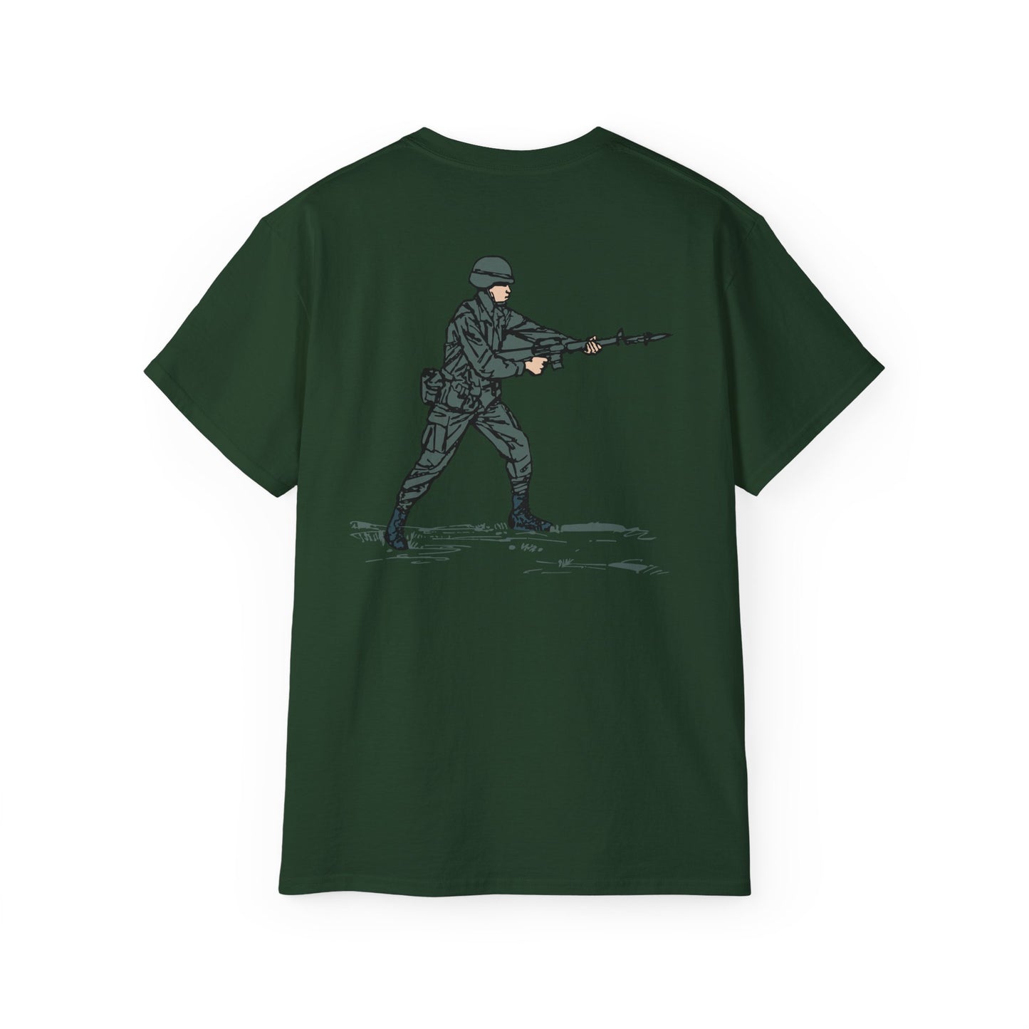 Unisex Ultra Cotton Tee - Bayonet Training-Modified Thrust X 300