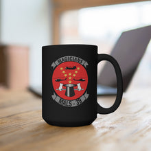 Load image into Gallery viewer, Black Mug 15oz - USMC - Marine Aviation Logistics Squadron 39 - MALS 39 - Magicians Wo Txt
