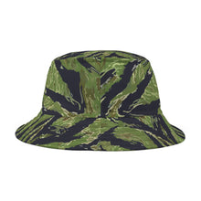 Load image into Gallery viewer, Bucket Hat (AOP) - Vietnam Tiger Stripe Camo
