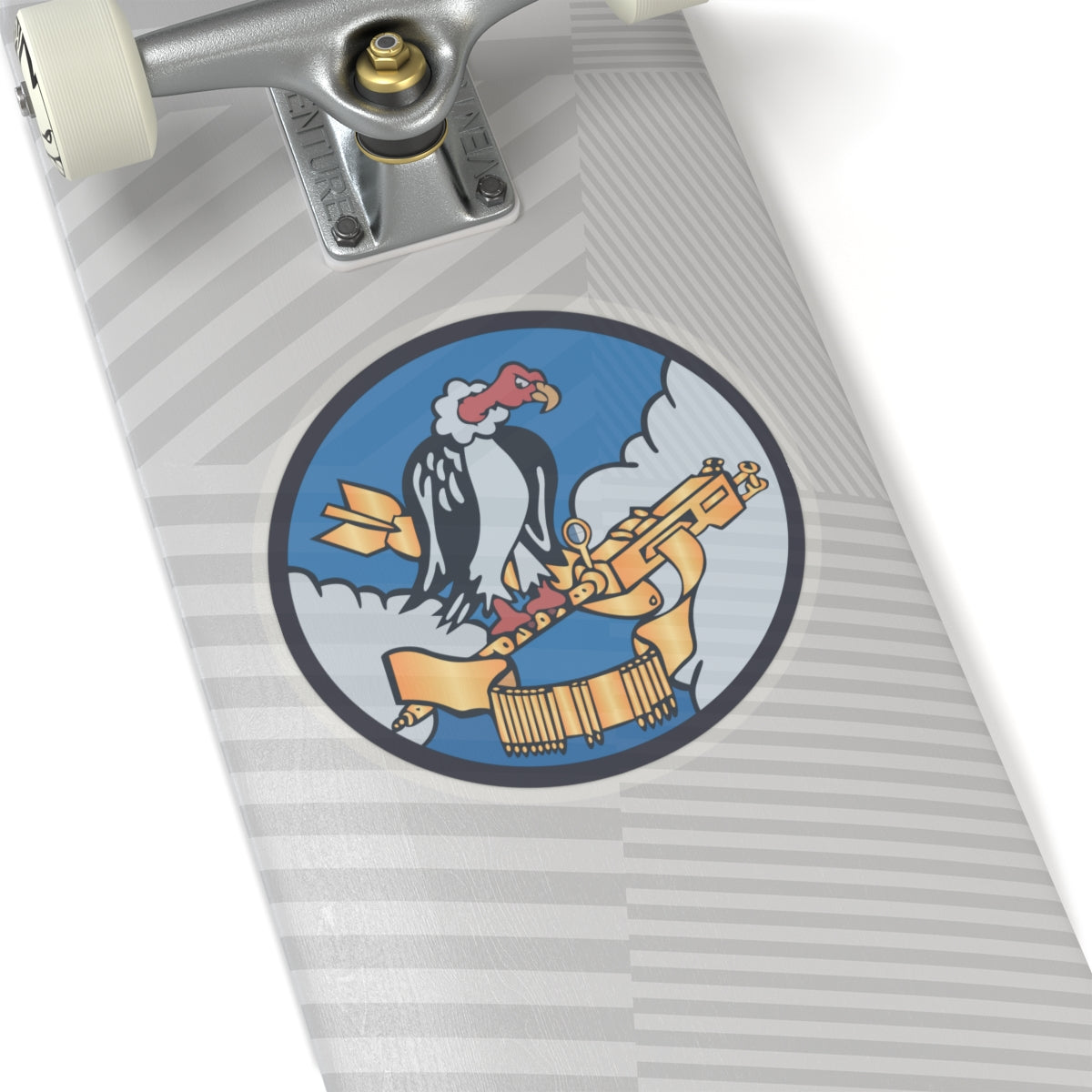 Kiss-Cut Stickers - 824th Bomb Squadron, 484th Bomb Group - 15th AAF wo Txt X 300