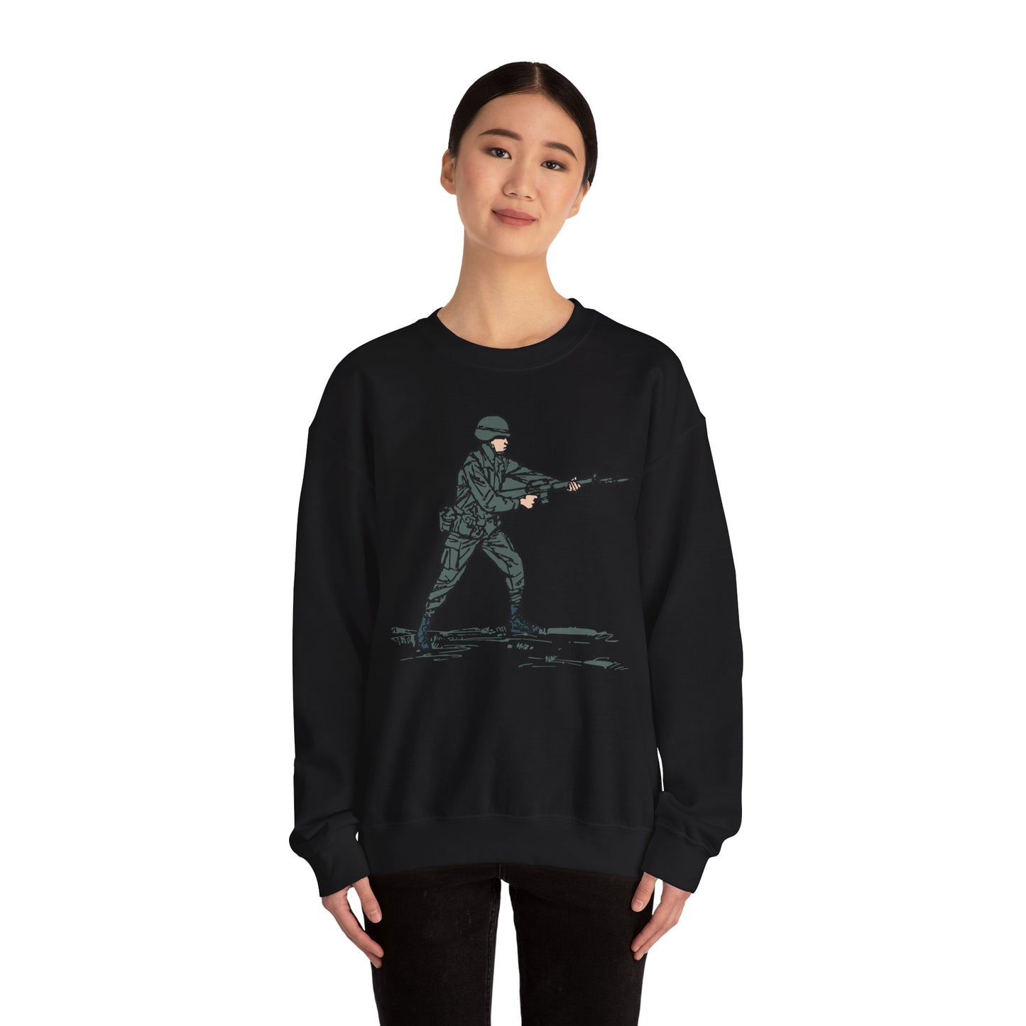 Crewneck Sweatshirt - Bayonet Training-Modified Thrust X 300