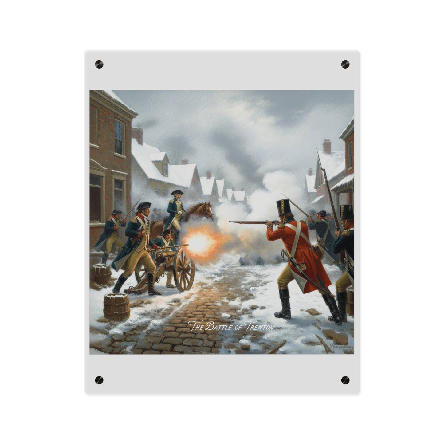 Acrylic Wall Art Panel - Battle of Trenton