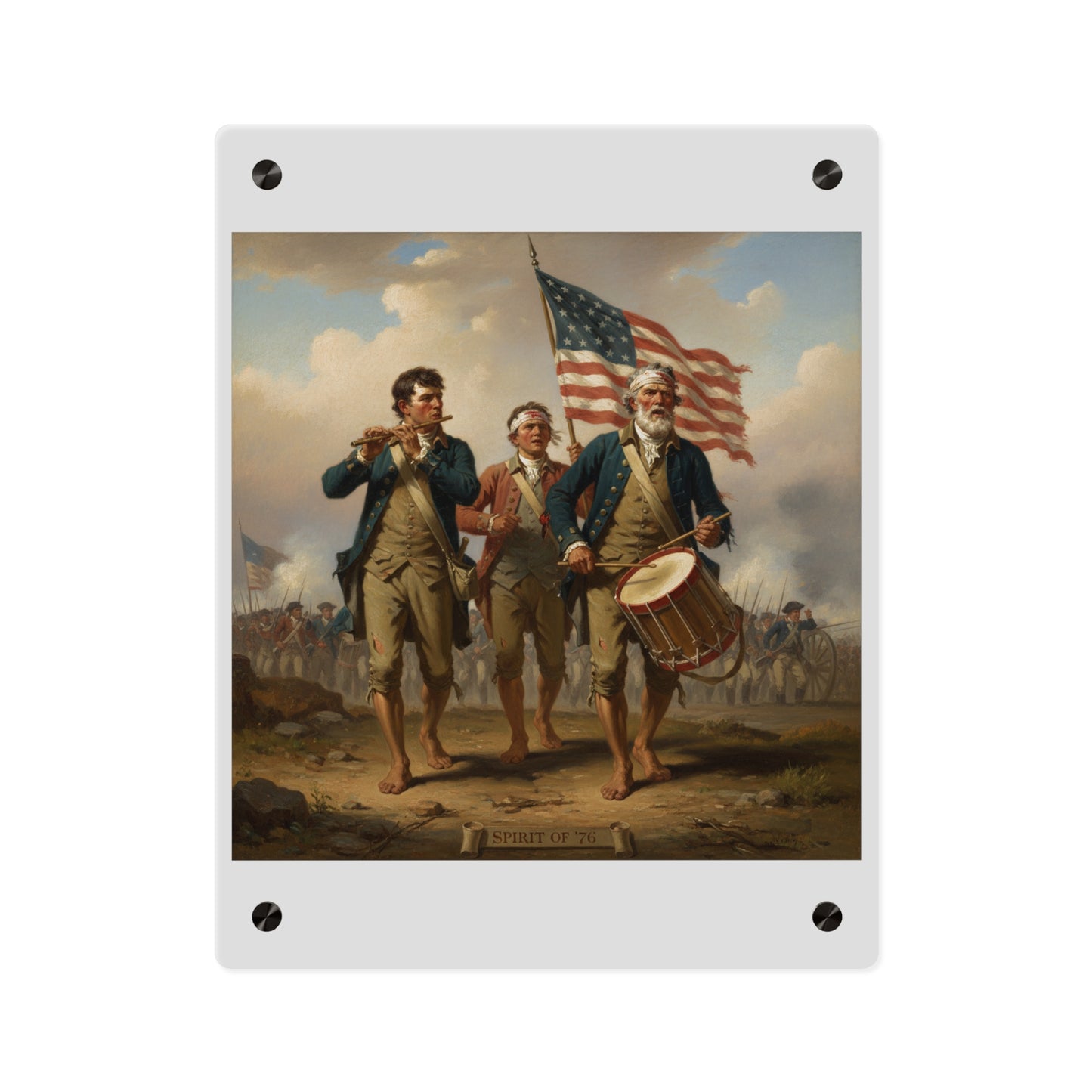 Acrylic Wall Art Panel - Spirit of 76