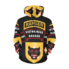 Load image into Gallery viewer, Men&#39;s All Over Print Hoodie (USA Size) (Model H13) - SOF - SSI - Vietnamese Ranger Advisor
